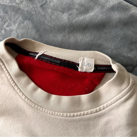 Vintage Nautica Competition Sweater Beige size L - Picture 4 of 5